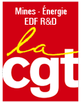 Logo CGT EDF - R&D